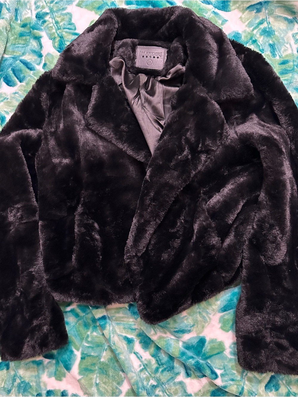 BlankNYC Faux Fur Coat,XL